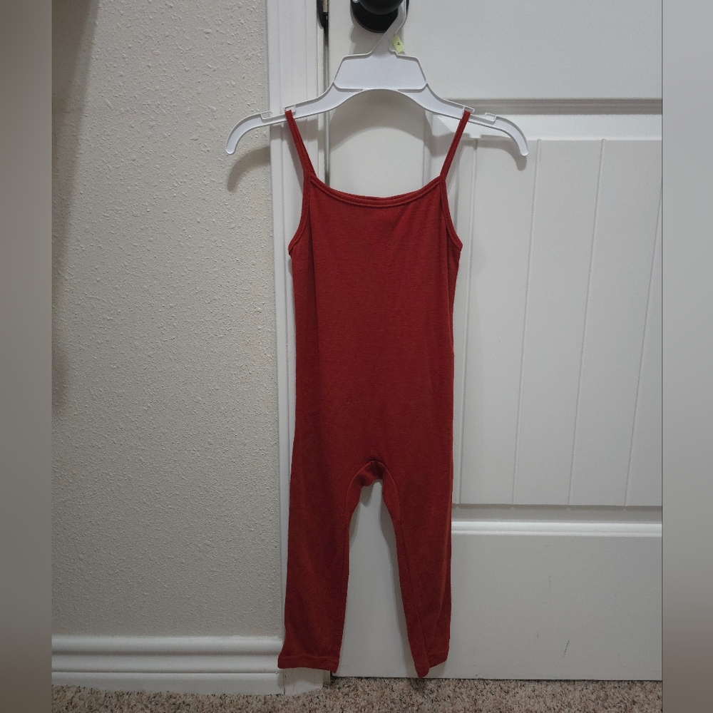 SHEIN Burgundy Sleeveless Jumpsuit